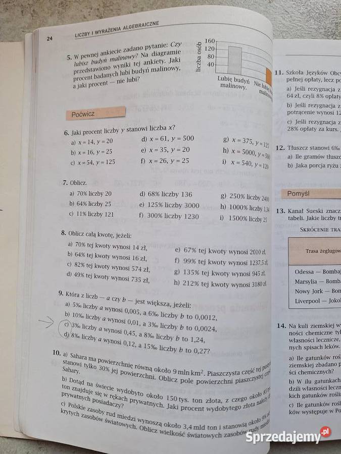 Matematyka 3 zbiór zadań gimnazjum GWO Gdańsk sprzedam