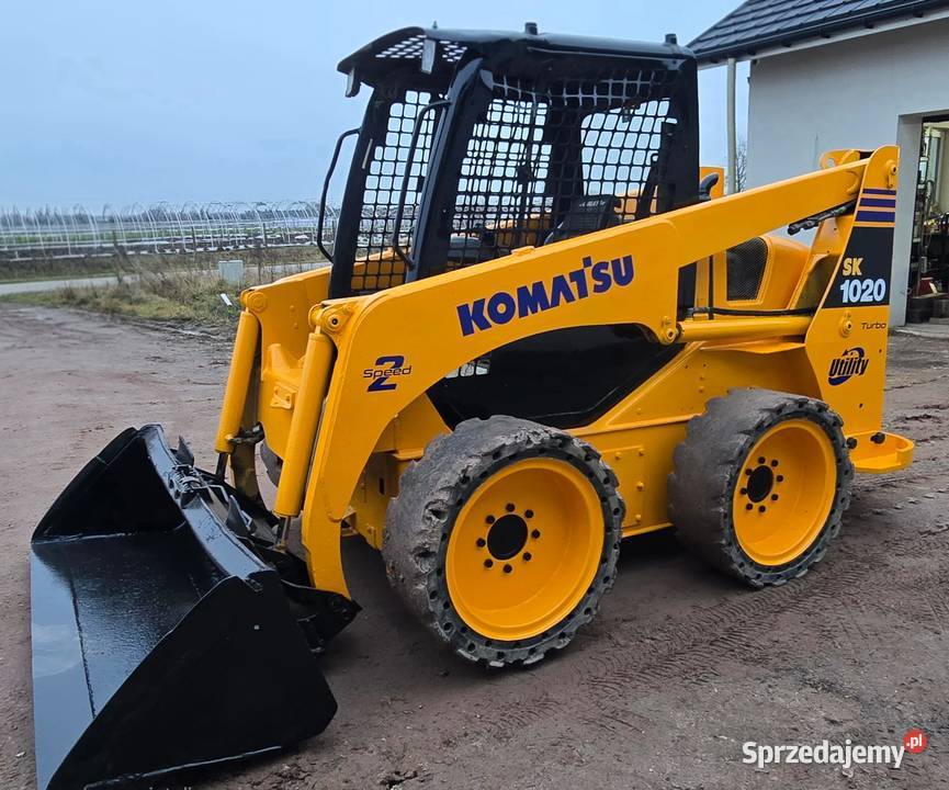 Komatsu sk1020 2011r ładowarka burtowa pod nie mazowieckie Żerdź