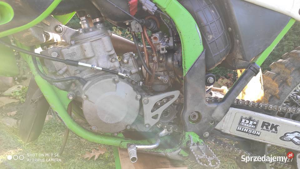 Kawasaki KX 125 02 13mh ZAMIANA łańcuch świętokrzyskie Piekoszów