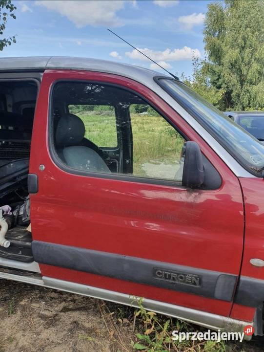 Prawe przednie drzwi Citroen Berlingo 2006r 20 Drzwi Gostynin