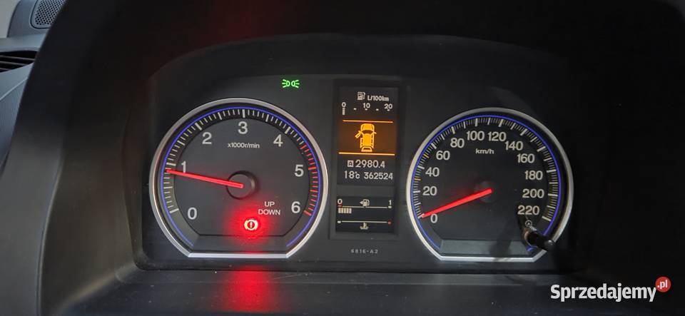 HONDA CRV Polift 2010 22iDTEC SALON POLSKA 2200cm3 Jasło