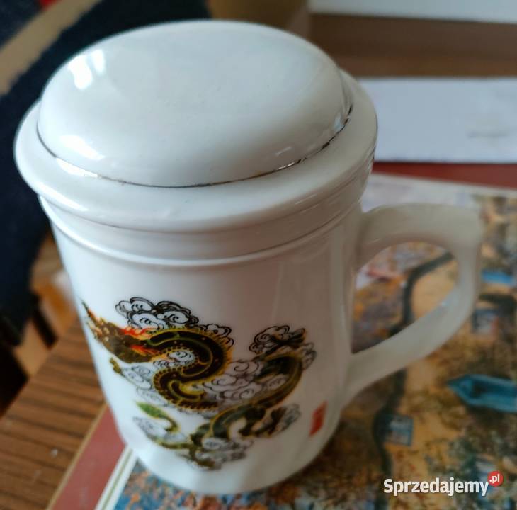 Porcelana cukiernice kubki łódzkie Łódź