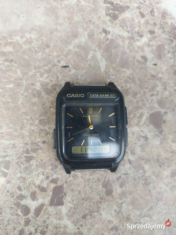Stary zegarek naręczny Casio Data Bank 30 FKT100 Kolekcje Tczew