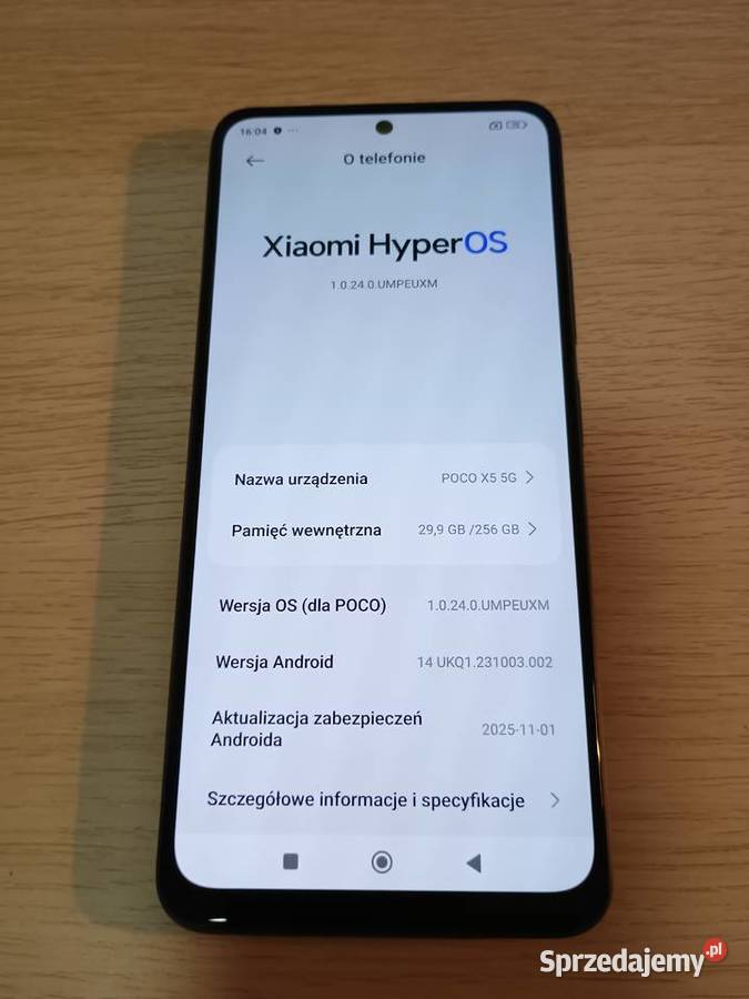 Telefon smartfon Xiaomi POCO X5 5G Black 8 GB małopolskie Kraków