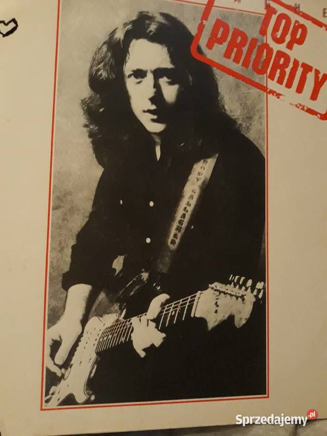 RORY GALAGHER Top Priority Chrysalis 1979 podkarpackie Rzeszów