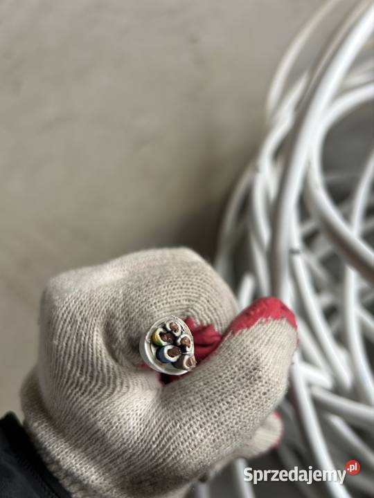 Nowy Kabel siłowy 5x4 345m pozostałości budowie łódzkie Zieleniew