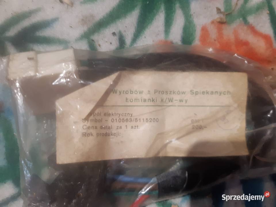 Kostka stacyjki 5 pinów fso polonez fiat 125p Koluszki sprzedam