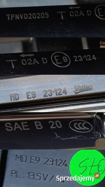 VW GOLF VIII 8 LAMPA DRL LED ATRAPY GRILLA PRAWY sprzedam
