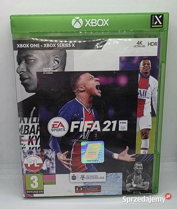 Gra Fifa 21 Xbox One Elbląg