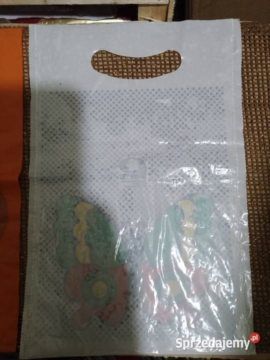 Torebki reklamówki kolorowe Pewex4 Sztuki Nowe Świdnik