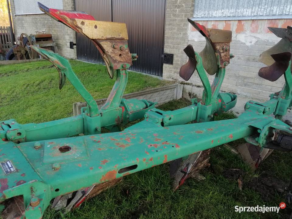 Pług 3 skibowy obrotowy huard MF lekki transport świętokrzyskie