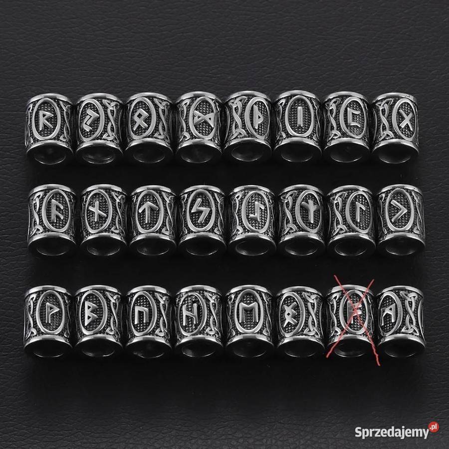 Bransoletka runa stal Fehu do wyboru zapięcie Warszawa