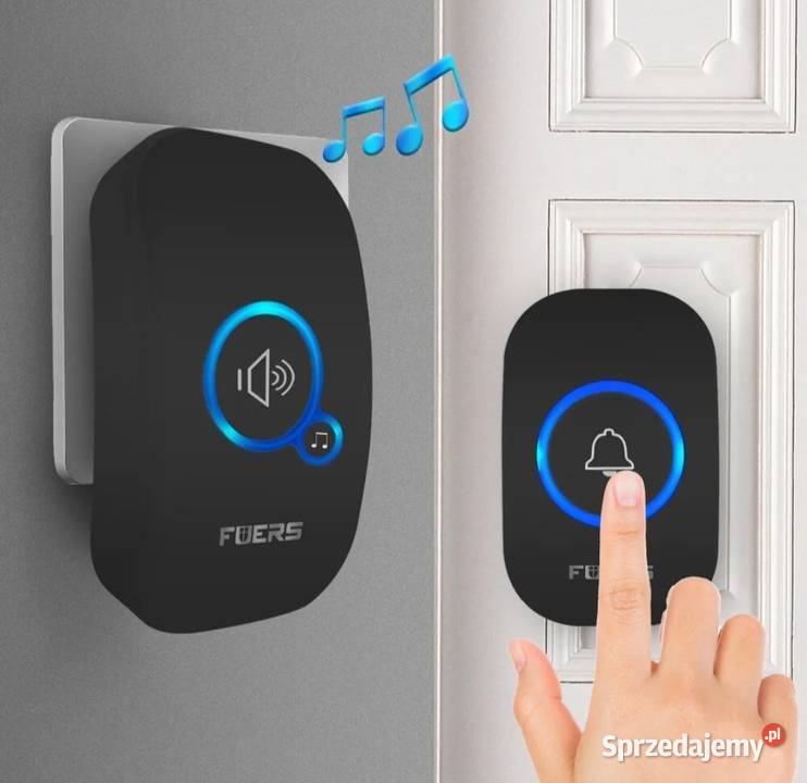 DZWONEK Bezprzewodowy do Drzwi Bramki Furtki
