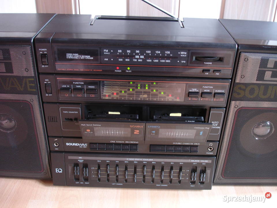 Radiomagnetofon SOUNDWAVE DC1901 Zielona Góra