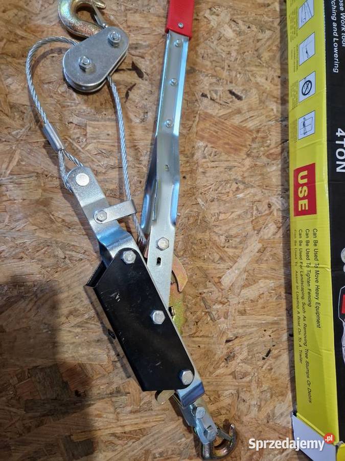 Wyciągarka wciągarka linowa uciąg 4 tony Głogowa