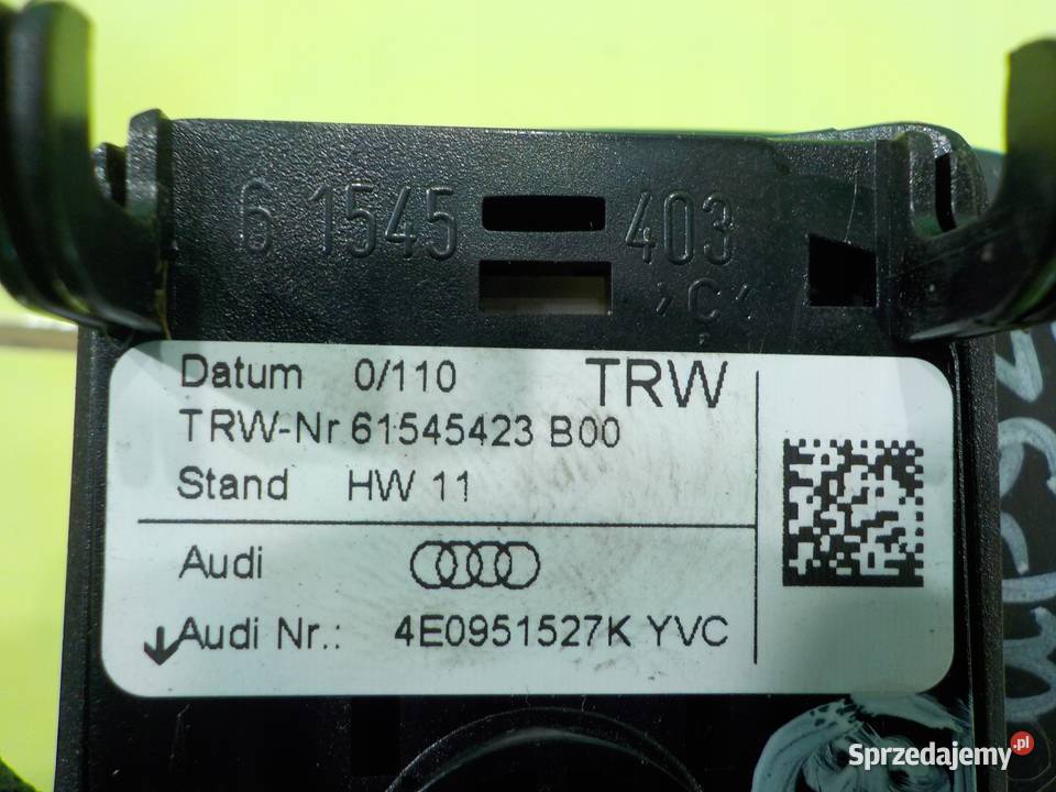 AUDI A6 C6 LIFT 20 TDI AUT 10r SEDAN 4D lopatka Suków