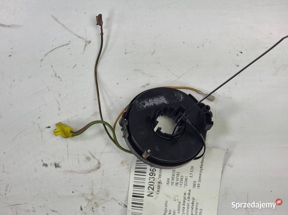 TAŚMA ZWIJAK MERCEDES ML W163 A1634600149 osobowe Lipno