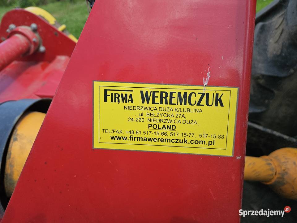 Redliniarka Weremczuk Agregat uprawowy do redlin małopolskie Iwanowice Włościańskie