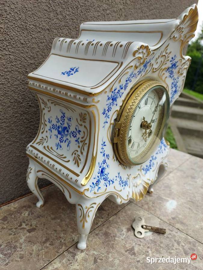 Stary zegar kominkowy typ wiedeński FHS Tczew sprzedam