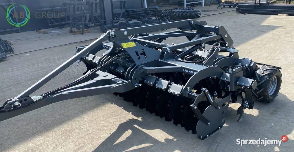 Helagro Agregat Talerzowy UprawowoSiewny AUTW 3m Rzędziany