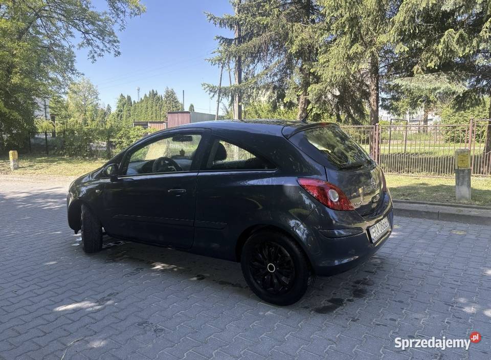 Opel Corsa 12 80 2007 Samochody osobowe Pińczów