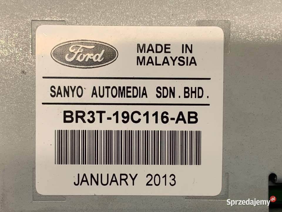 WYŚWIETLACZ FORD MUSTANG V BR3T19C116AB EKRAN Części samochodowe