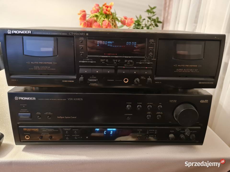 Pioneer Amplituner VSX505RDS i DECK CT604RS mazowieckie
