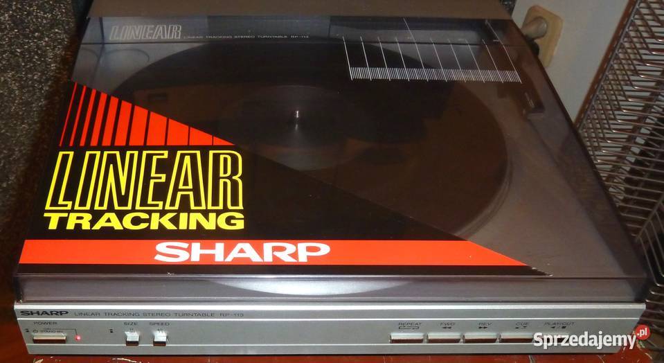 JAPOŃSKI gramofon Sharp RP113 linear tracking Wrocław