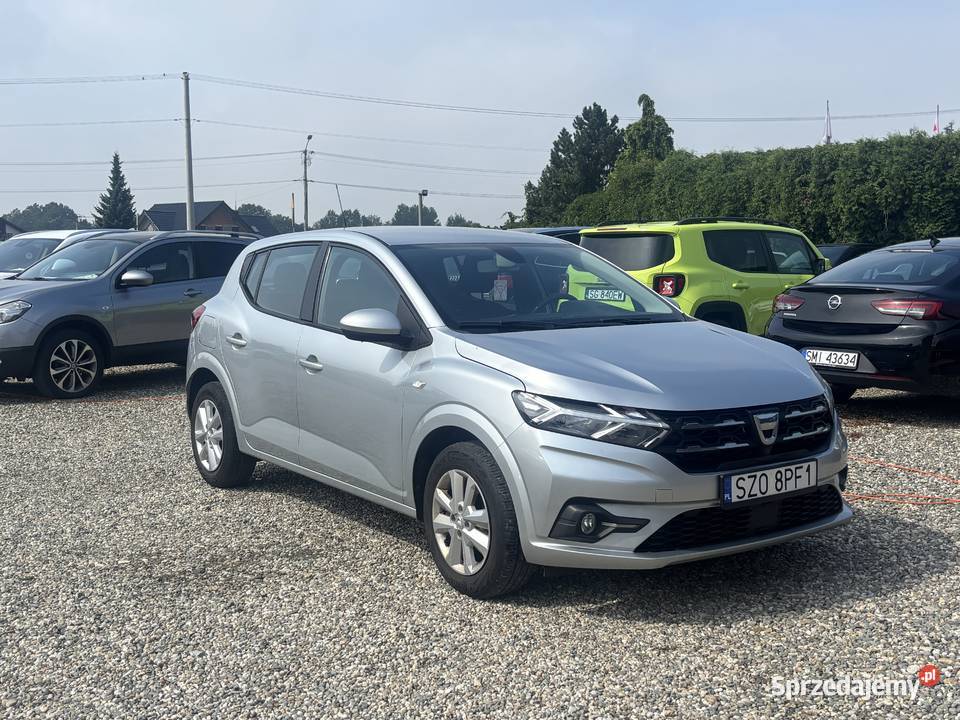 Dacia Sandero 2022r Gwarancja Samochody osobowe Paniówki