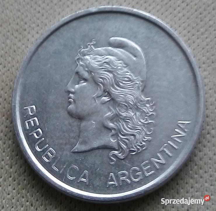 ARGENTYNA-50 CENTAVOS-1983 r RZADKA