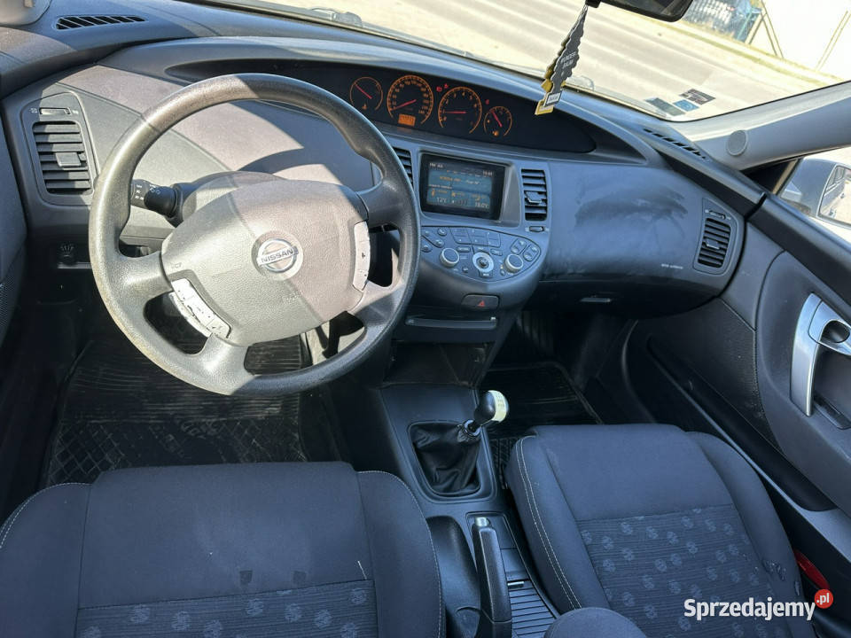 Nissan Primera Salon Polska niezawodna benzyna wspomaganie kierownicy Wejherowo