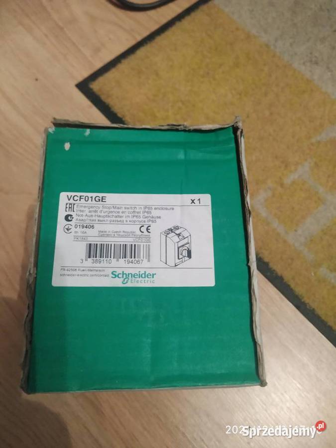 wyłącznik serwisowy Schneider VCF01GE 16A IP65 Bochnia