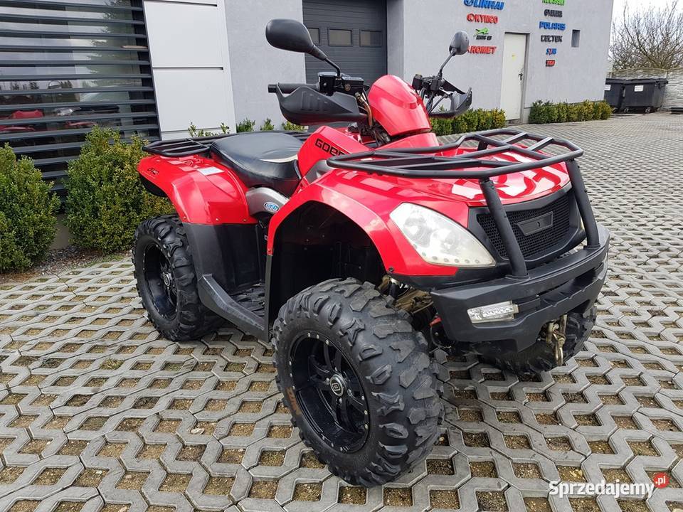 CF MOTO GOES 625i wtrysk 4x4 SERWIS DOSTAWA Wały A