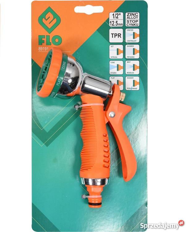 Pistolet zraszający wielofunkcyjny Flo 89191 Gdańsk