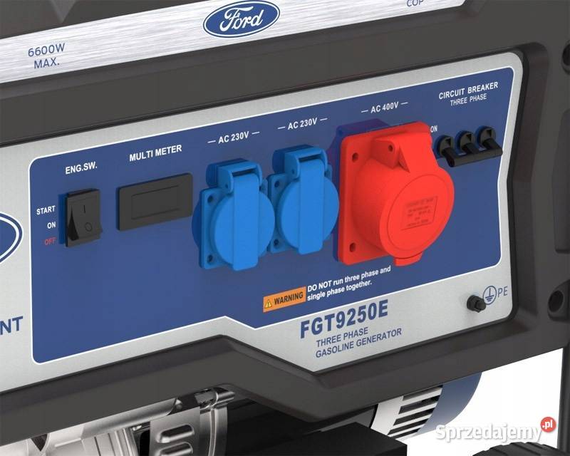 AGREGAT GENERATOR PRĄDOTWÓRCZY FORD FGT9250E śląskie Kiczyce