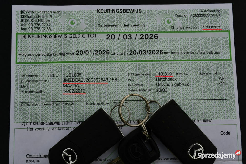 Mazda 2 13i Klimatyzacjasprawna Zadbany isofix lubelskie Hrubieszów