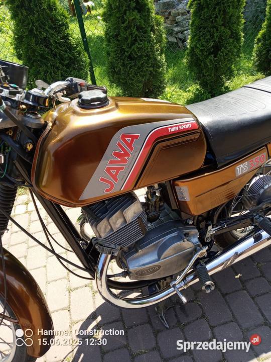 Jawa 350 miedziana perła 20000km Hrubieszów