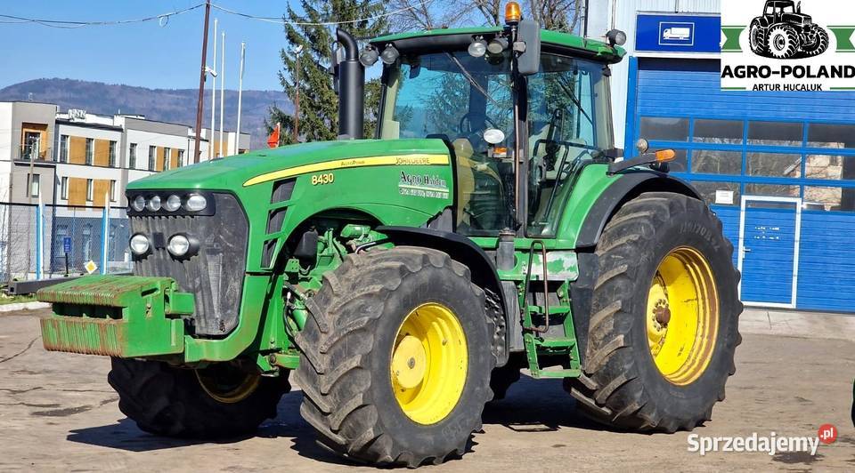 John Deere 8430 2008 50 h 11206 h dolnośląskie sprzedam
