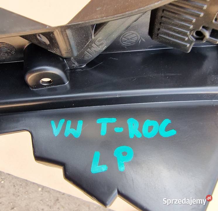 VW TROC ŚLIZG ZDERZAKA PRZÓD LEWY 2GA807723C Zderzaki Bieleń
