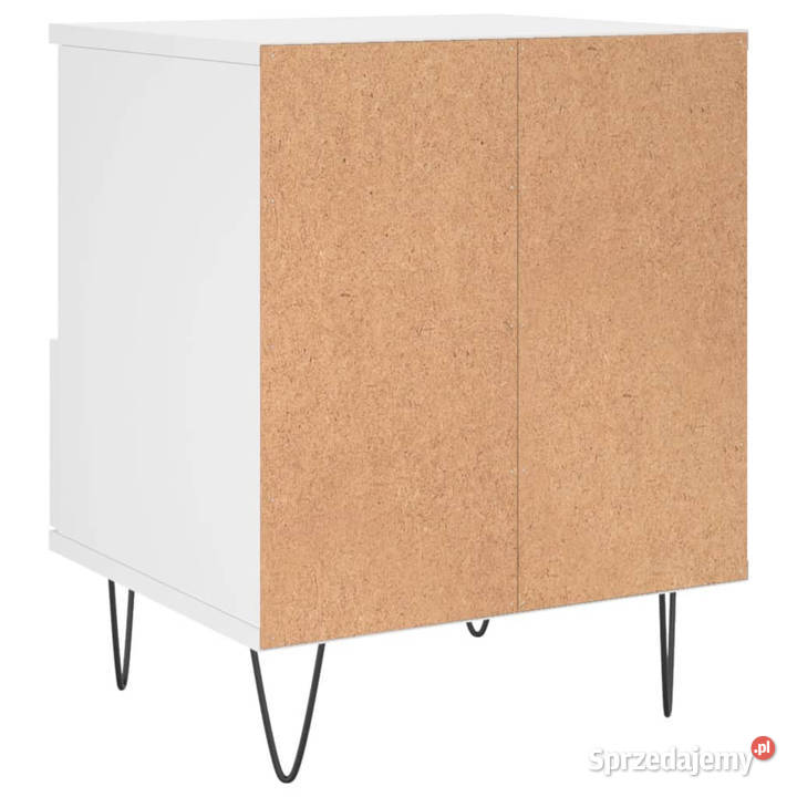 Szafka nocna biała 40x35x50 materiał Nocne Warszawa