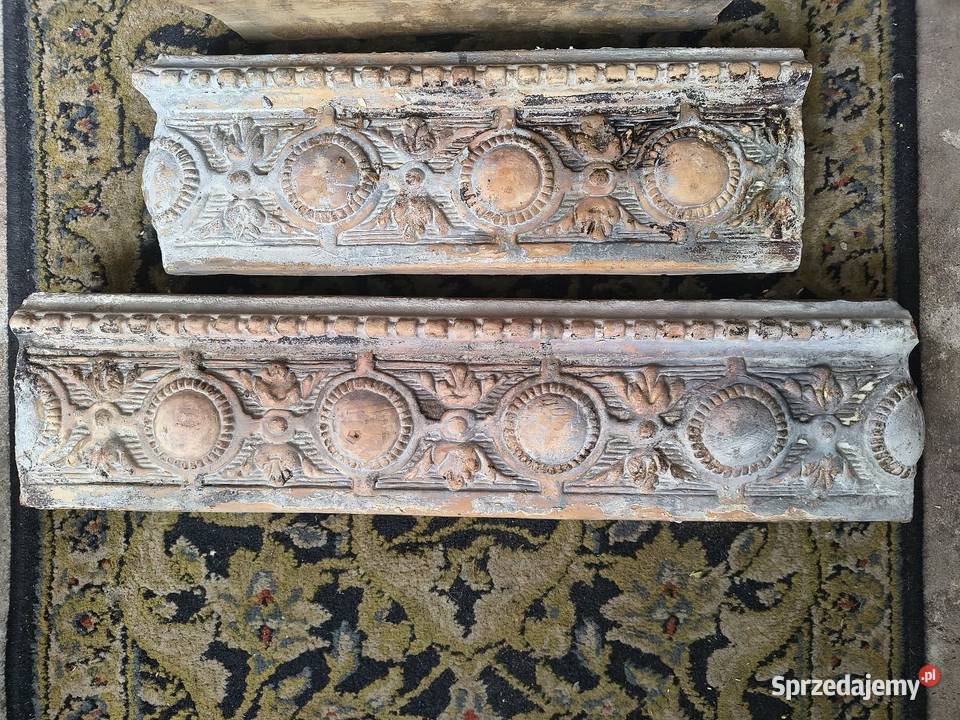 Dawne kafle pieca podlaskie Suwałki