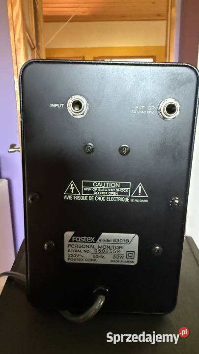 Monitor głośnik aktywny Fostex 6301B kujawsko-pomorskie