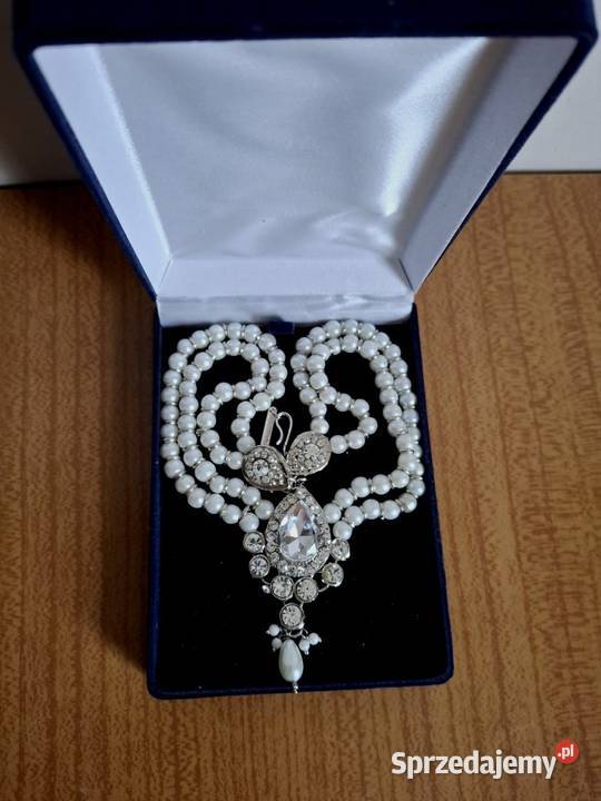 Klasyczny delikatny naszyjnik na specjalną lubelskie Lublin sprzedam