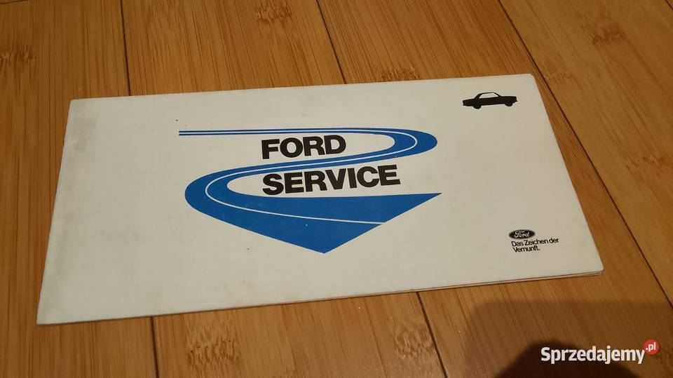 Ford Eskort II instrukcja książka serwisowa mapa Pabianice