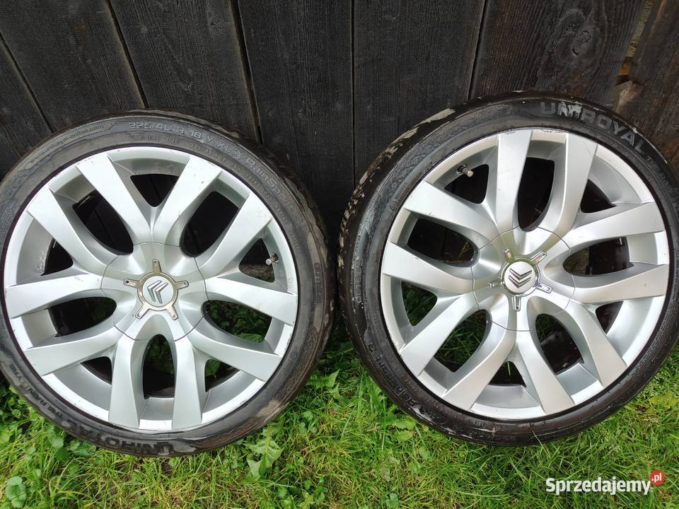 Felgi aluminiowe Citroen 18 4x108 Strumień