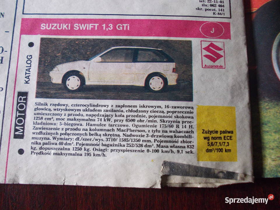 motor 16 lotus excel se suzuki swift 13 GTI 1639 podkarpackie sprzedam