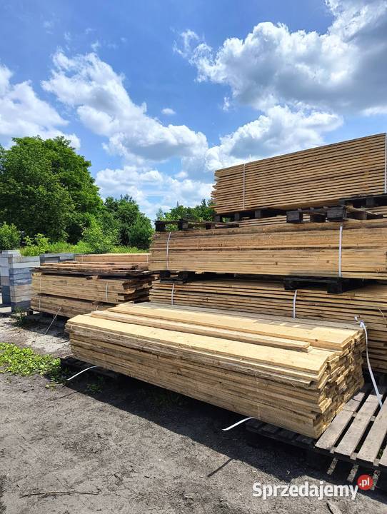Deski szalunkowe 25 mm i 32 mm calówki