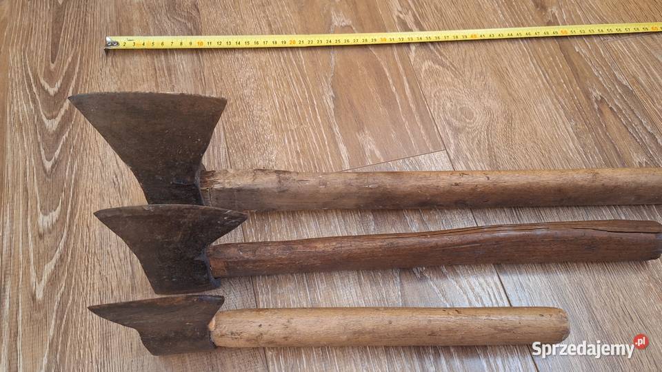 Stara siekiera siekierka toporek siekiery 3 Legionowo sprzedam