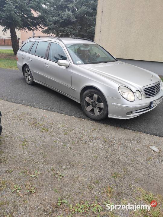 Mercedes w 211 32 CDI skórzana tapicerka Gorzów Wielkopolski
