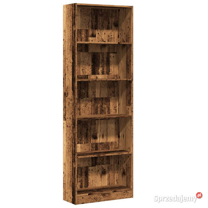 Regał stare drewno 60x24x176 materiał Dom i Ogród mazowieckie Warszawa
